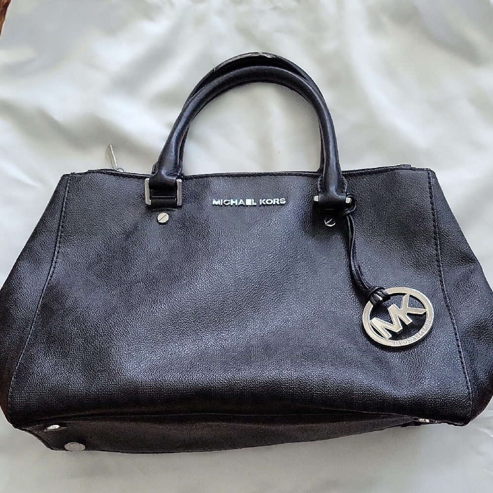 Michael Kors Black Satchel Bag